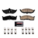 PowerStop Z23 Evolution Sport Carbon-Fiber Brake Pads With Hardware