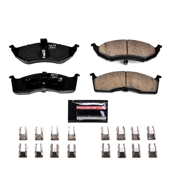 PowerStop Z23 Evolution Sport Carbon-Fiber Brake Pads With Hardware