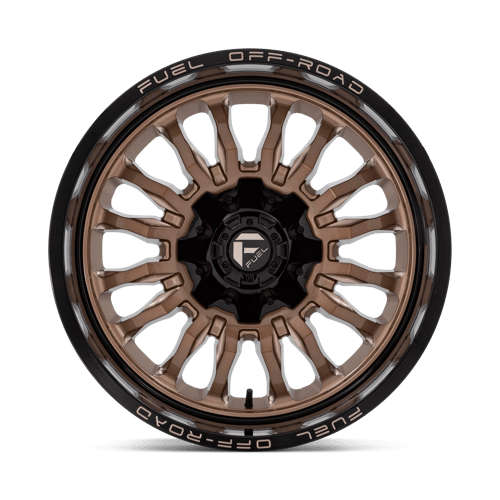 20x10 Fuel Off-Road D797 Arc Platinum Bronze with Black Lip 6x135 ET-18 Wheel