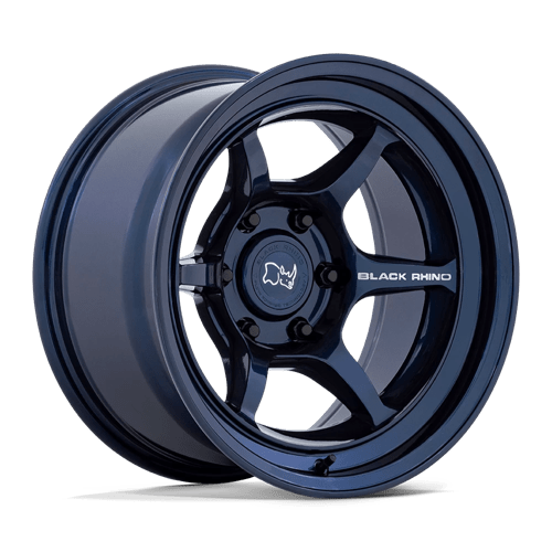 17X8.5 Black Rhino Shogun Gloss Midnight Blue 5X127 5X5 ET-10 Wheel Rim