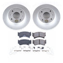PowerStop Genuine Geomet Coated Rotor and Low-Dust Ceramic Brake Pad Kit