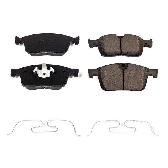 PowerStop Z17 Evolution Ceramic Brake Pads With Hardware