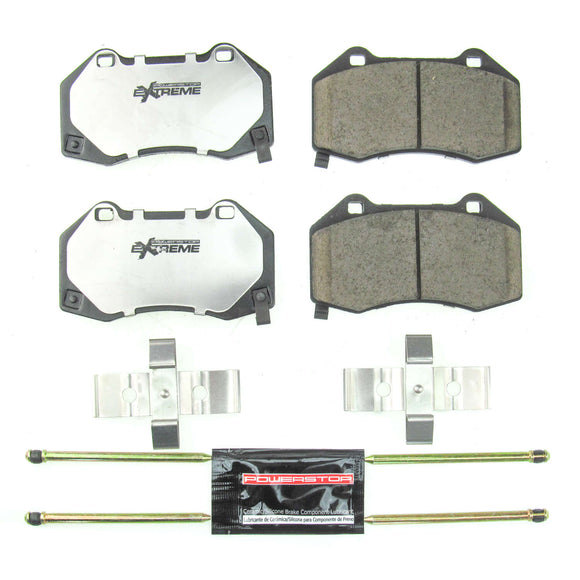 PowerStop Z26 Street Performance Carbon-Fiber Ceramic Brake Pads With Hardware