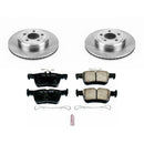 PowerStop OE Stock Replacement Low-Dust Ceramic Brake Pad and Rotor Kit