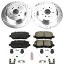 PowerStop Z23 Daily Driver Carbon-Fiber Ceramic Brake Pad and Drilled & Slotted