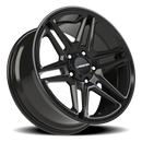 20x9 Vision 476 Wedge Gloss Black Wheel 5x139.7 ET15 CB77.8