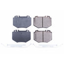 PowerStop Z17 Evolution Ceramic Brake Pads With Hardware