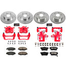 PowerStop Z23 Daily Driver Carbon-Fiber Ceramic Pads Drilled & Slotted Rotor & C