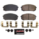 PowerStop Z23 Evolution Sport Carbon-Fiber Brake Pads With Hardware