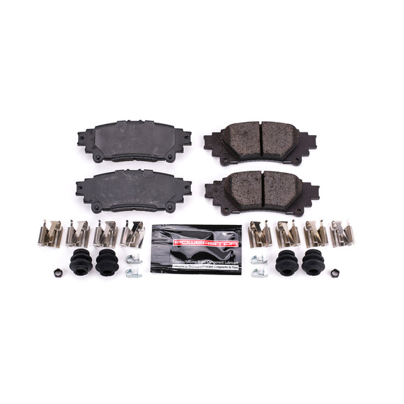 PowerStop Z23 Evolution Sport Carbon-Fiber Brake Pads With Hardware