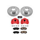 PowerStop Z23 Daily Driver Carbon-Fiber Ceramic Pads Drilled & Slotted Rotor & C