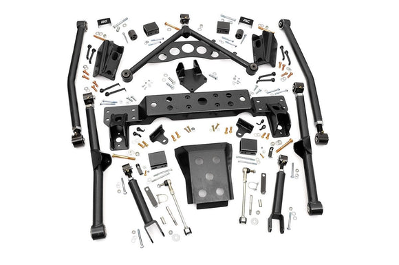 Rough Country Long Arm Upgrade Kit 4" Lift For Jeep Grand Cherokee WJ 99-04