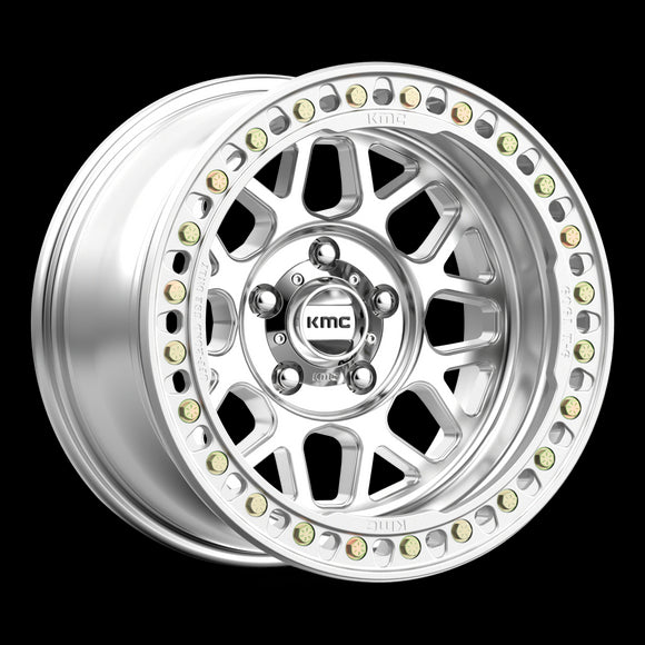 17X8.5 KMC KM235 Grenade CRAWL Beadlock Machined 5X127 ET0 wheel/rim