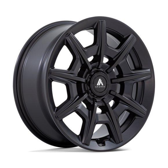 22X9 Asanti Black ABL-41 Esquire Black 5X115 5X120 ET15 Wheel Rim
