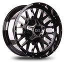 20x10 Mudder Trucker MT937 Black DDT 6x135 6x139.7 6x5.5 ET-18 Wheel-1