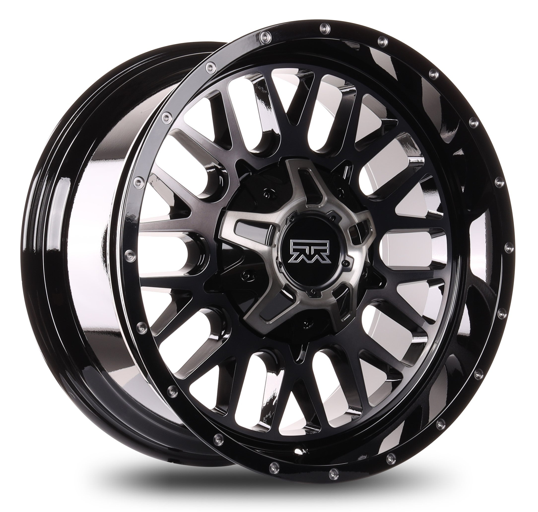 20x10 Mudder Trucker MT937 Black DDT 6x135 6x139.7 6x5.5 ET-18 Wheel