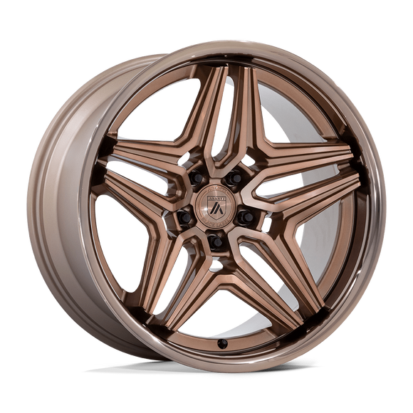 22X9 Asanti Black ABL-46 Duke Platinum Bronze 5X120 ET15 Wheel Rim