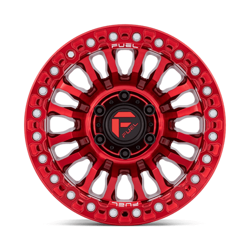 20X10 Fuel 1PC FC125 Rincon Beadlock Red 8X165.1 8X6.5 ET-48 Wheel Rim