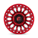 20X10 Fuel 1PC FC125 Rincon Beadlock Red 8X165.1 8X6.5 ET-48 Wheel Rim