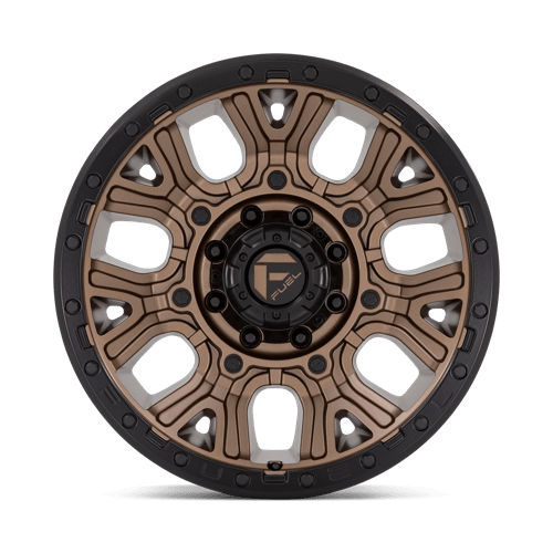 20x9 Fuel Off-Road D826 Traction Matte Bronze with Black Ring 8x165.1 ET1 Wheel