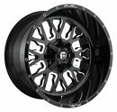 20x9 Fuel Off-Road D611 Stroke Gloss Black Milled 6x135 ET1 CB106.1 Wheel Rim