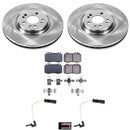 PowerStop OE Stock Replacement Low-Dust Ceramic Brake Pad and Rotor Kit