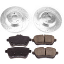 PowerStop Z23 Daily Driver Carbon-Fiber Ceramic Brake Pad and Drilled & Slotted