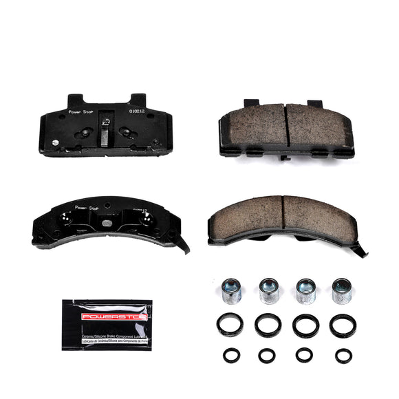 PowerStop Z23 Evolution Sport Carbon-Fiber Brake Pads With Hardware