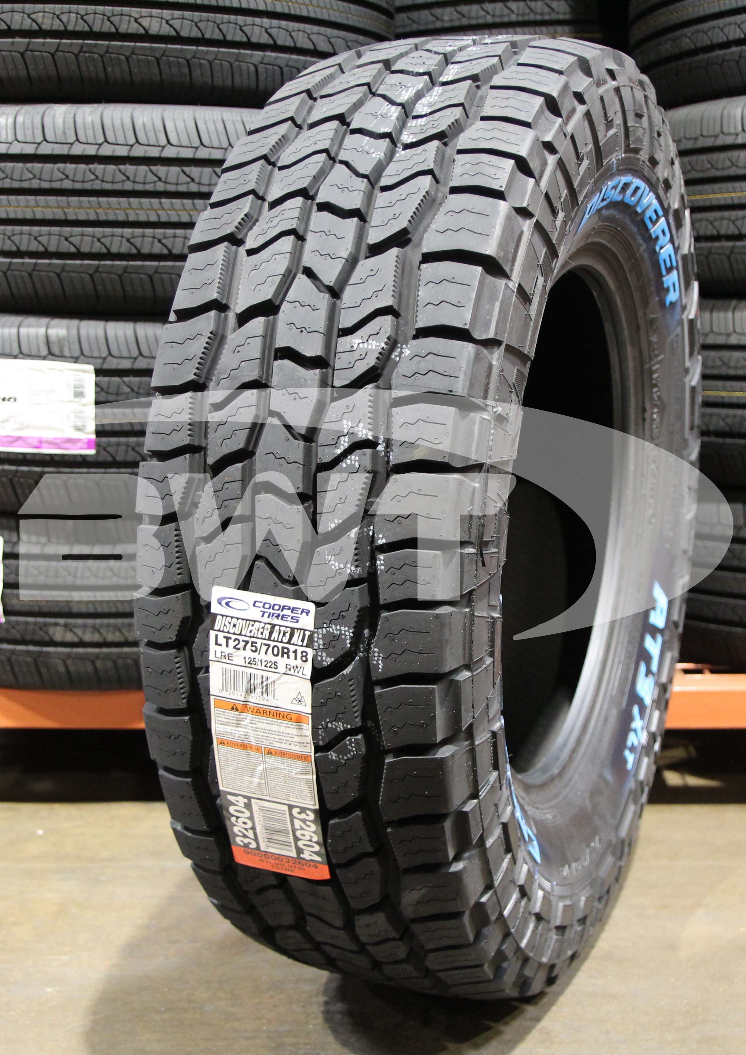 Cooper Discoverer AT3 XLT Tire(s) 275/70R18 125S LRE RWL 275/70-18 2757018