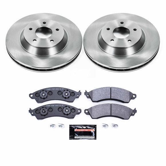 PowerStop Track Day High-Performance Brake Pad and Rotor Kit