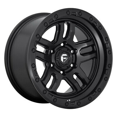 18x9 Fuel Off-Road D700 Ammo Matte Black 6x135 ET1 CB87.1 Wheel Rim
