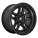 18x9 Fuel Off-Road D700 Ammo Matte Black 6x135 ET1 CB87.1 Wheel Rim