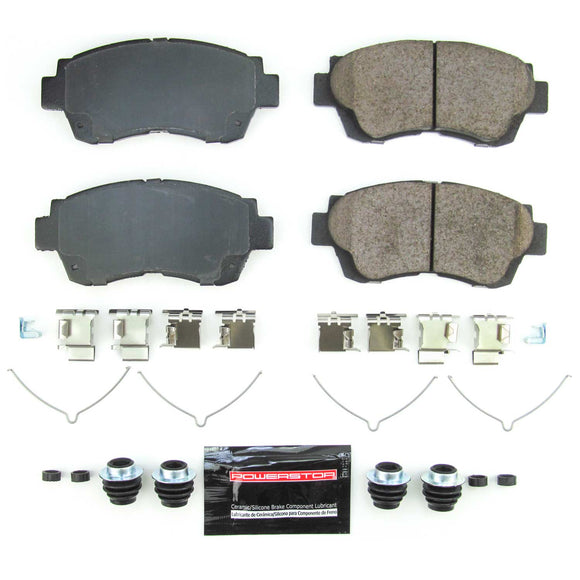 PowerStop Z23 Evolution Sport Carbon-Fiber Brake Pads With Hardware