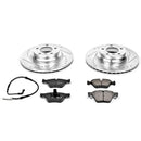 PowerStop Z23 Daily Driver Carbon-Fiber Ceramic Brake Pad and Drilled & Slotted