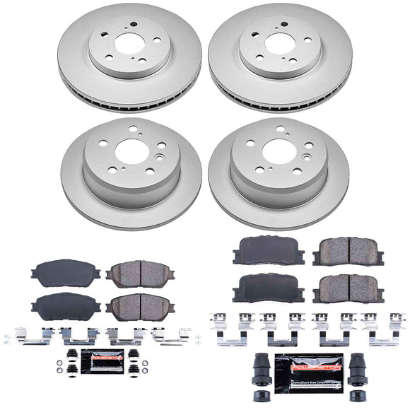 Z23 Daily Driver Premium Carbon-Fiber Ceramic Brake Pad and Fully Coated Rotor K
