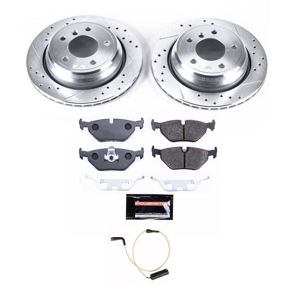 PowerStop Track Day High-Performance Brake Pad and Rotor Kit
