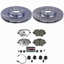 Z26 Street Performance Ceramic Brake Pad and Drilled & Slotted Rotor Kit