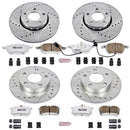 PowerStop Z26 Street Performance Ceramic Brake Pad and Drilled & Slotted Rotor K