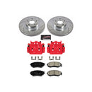 PowerStop Z23 Daily Driver Carbon-Fiber Ceramic Pads Drilled & Slotted Rotor & C