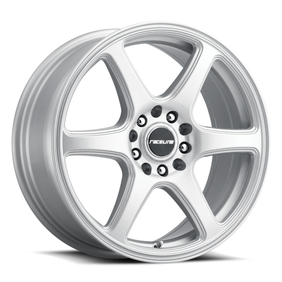 16x7 Raceline 146S Gloss Silver 5x112 5x120 ET40 Wheel Rim