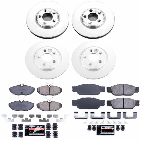 Z23 Daily Driver Premium Carbon-Fiber Ceramic Brake Pad and Fully Coated Rotor K