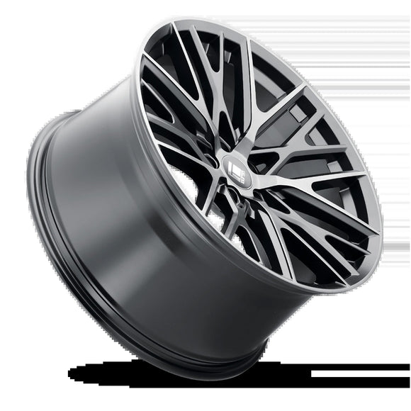 20X10.5 Touren TR91 Matte-Black-Brushed Wheel/Rim 5x112 ET40 3291-2145TM40