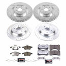 PowerStop Z26 Street Performance Ceramic Brake Pad and Drilled & Slotted Rotor K