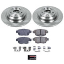 PowerStop OE Stock Replacement Low-Dust Ceramic Brake Pad and Rotor Kit
