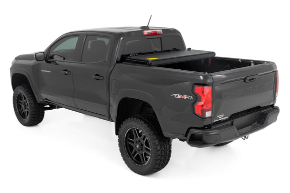 Rough Country Hard Low Profile 5" Bed Cover For Chevy GMC Canyon Colorado 15-24