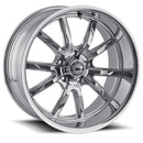 20x8.5 Ridler 650 Chrome Wheel/Rim 5x114.3 5-114.3 20-8.5 ET0