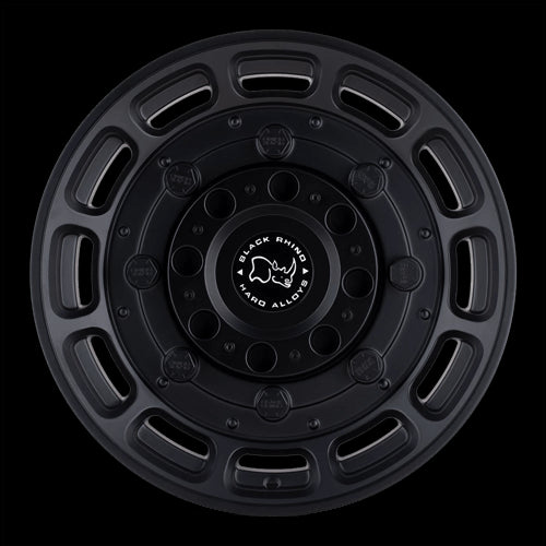 17X8.5 Black Rhino WARTHOG Matte Black 5X114.3 ET-18 wheel/rim
