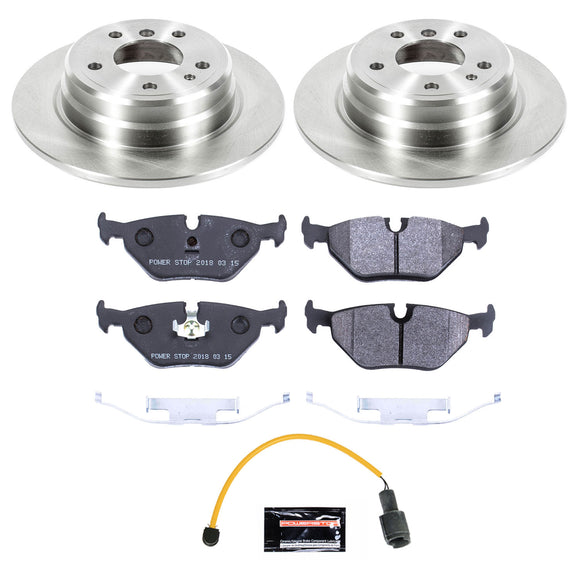 PowerStop Track Day High-Performance Brake Pad and Rotor Kit