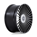 22X9 Niche NC282 Serene Gloss Black W/ Machined Face 5x112 ET20 Wheel Rim