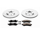 PowerStop Z23 Daily Driver Carbon-Fiber Ceramic Brake Pad and Drilled & Slotted